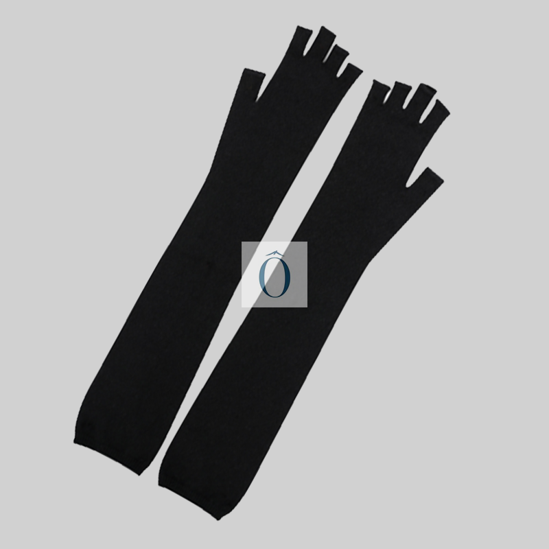 Mitaines cachemire noires