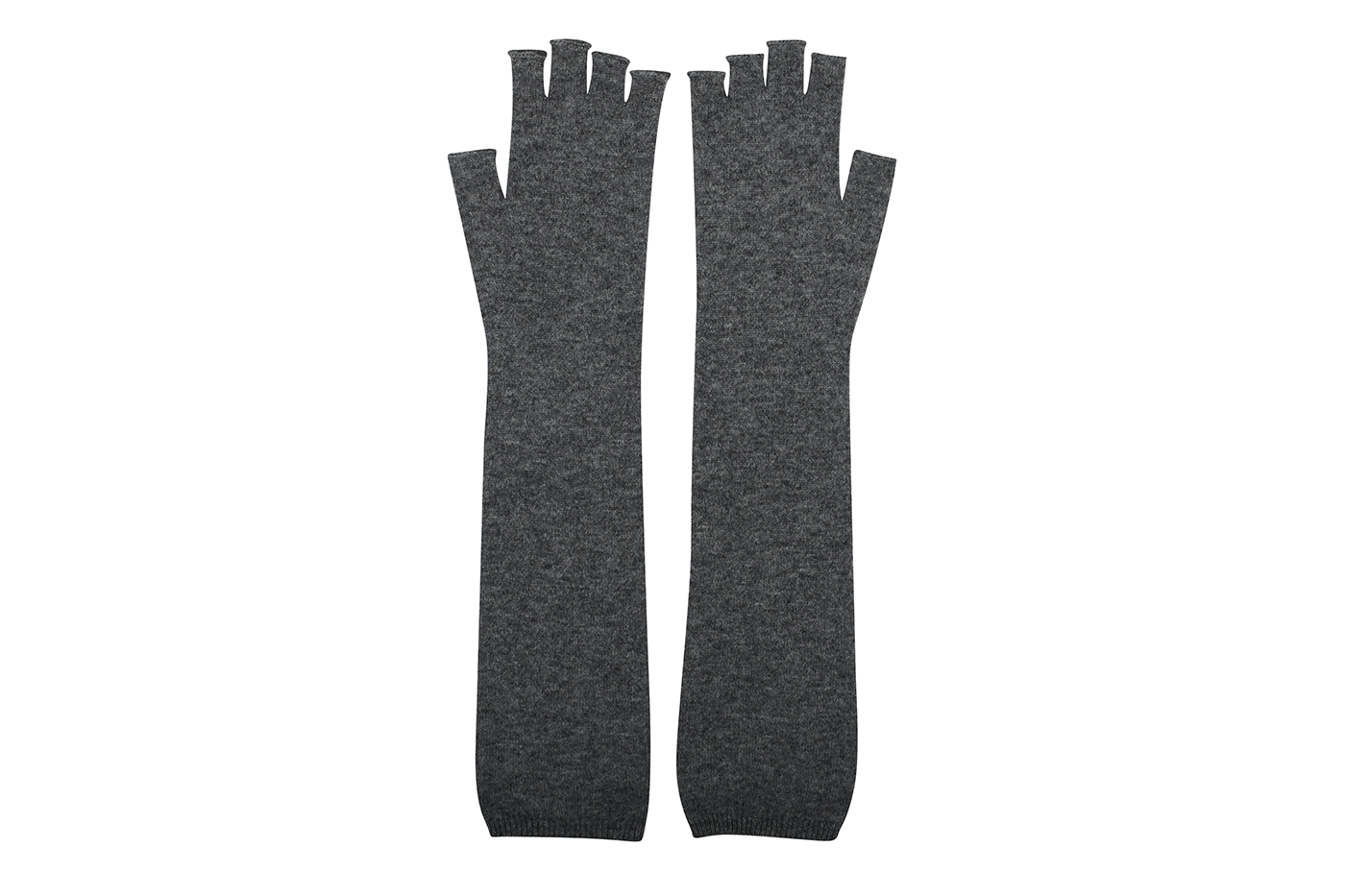 accessoire mode mitaine pure cachemire couleur grises