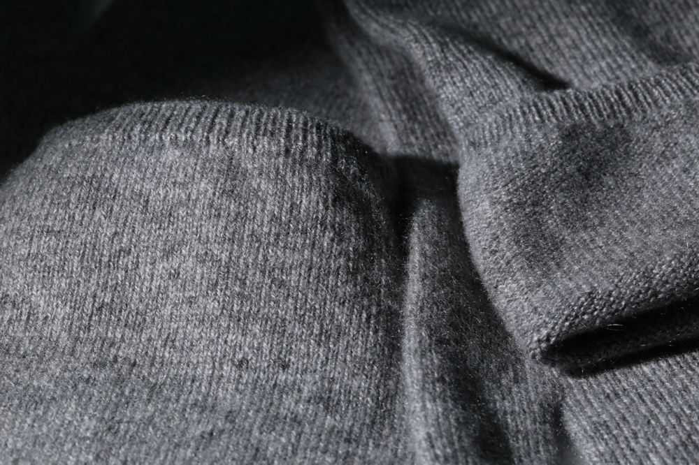 fil de cachemire fil qualité supérieure. couleur gris