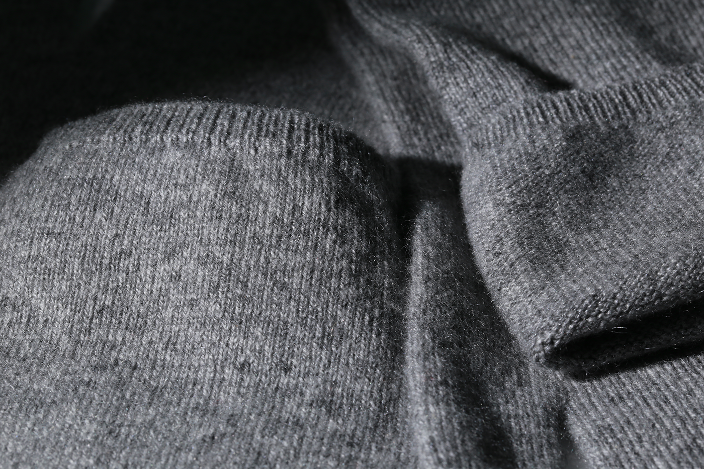 fil de cachemire fil qualité supérieure. couleur gris